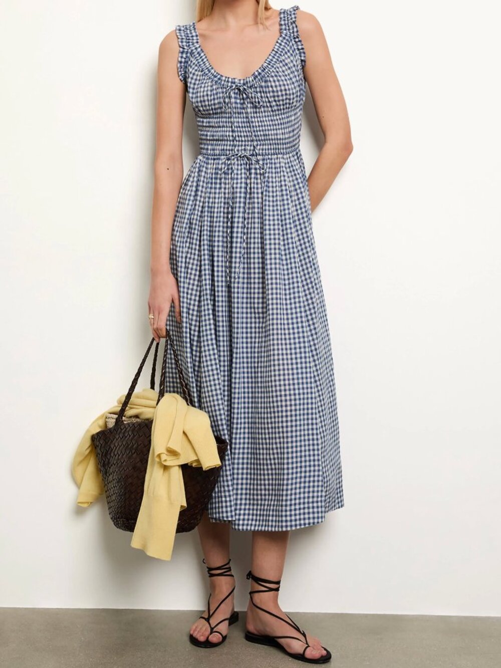 DOEN - Emmaretta Blue Gingham